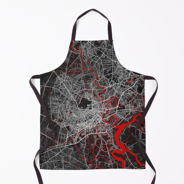 Item preview, Ho Chi Minh City Map of Vietnam - Oriental designed and sold by deMAP.