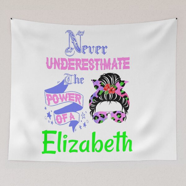 Item preview, Cheetah print messy bun Never underestimate the power of a Elizabeth - Never Underestimate  designed and sold by Designs Of all kinds.