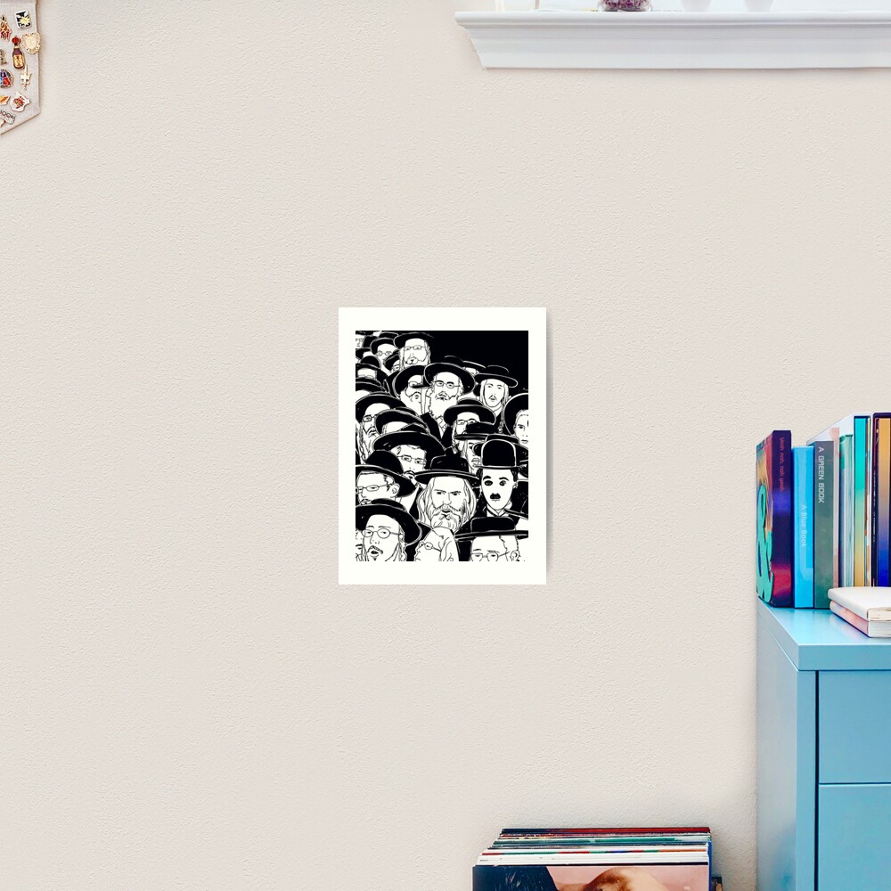 2 OF 3 - Triptych. Where is Charlie Art Print
