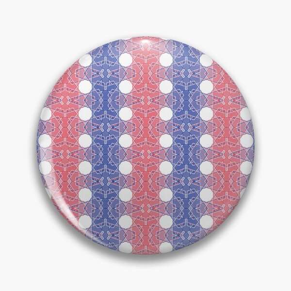 Item preview, French National France Flag Abstraction Pattern designed and sold by Worldesigns by Artsiren.