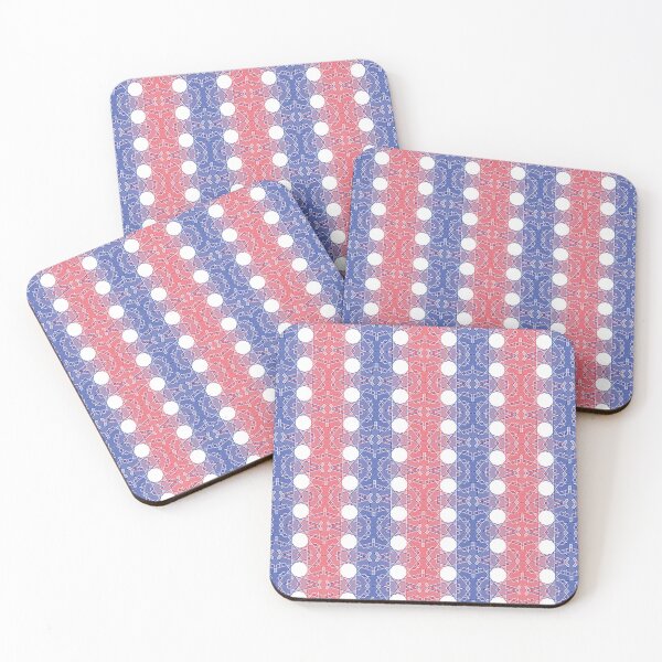 Item preview, French National France Flag Abstraction Pattern designed and sold by Worldesigns by Artsiren.