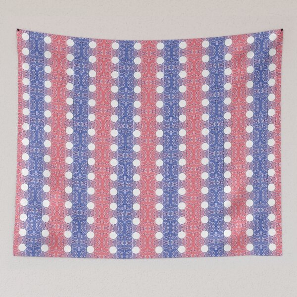 Item preview, French National France Flag Abstraction Pattern designed and sold by Worldesigns by Artsiren.