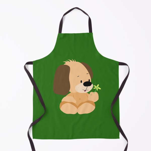 Item preview, Puppy with flower designed and sold by Laura Greco.