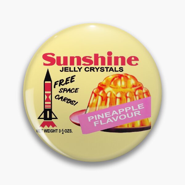 Item preview, SUNSHINE JELLY CRYSTALS - PACKAGING designed and sold by ThrowbackAds.