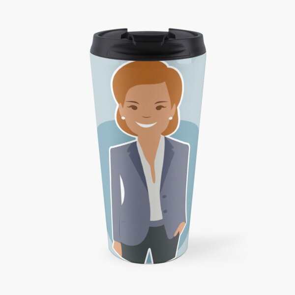 Business Woman Travel Mug