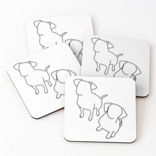 Item preview, Dogs Line Drawing designed and sold by makesbymiss.