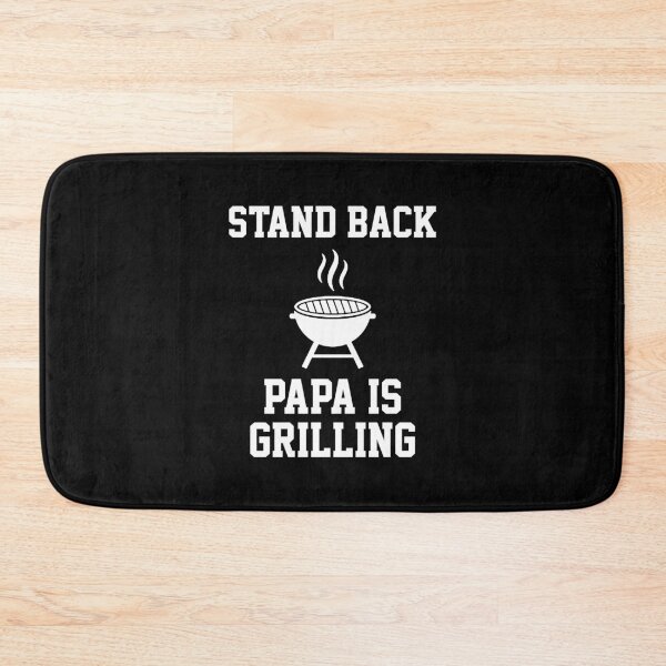 Item preview, funny sarcastic saying offended STAND BACK PAPA IS GRILLING funny Meme Gift for Best Friend boyfriend girlfriend designed and sold by joygift369.