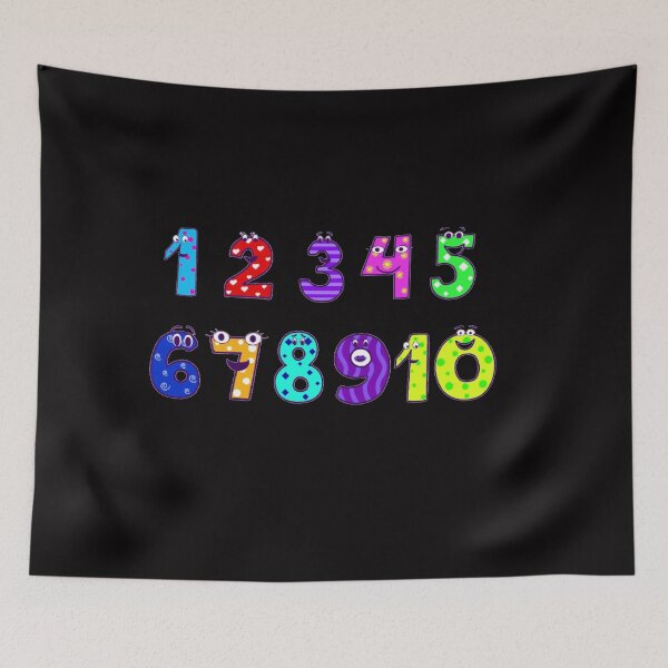Item preview, Funny Number Blocks designed and sold by EdithRedman.