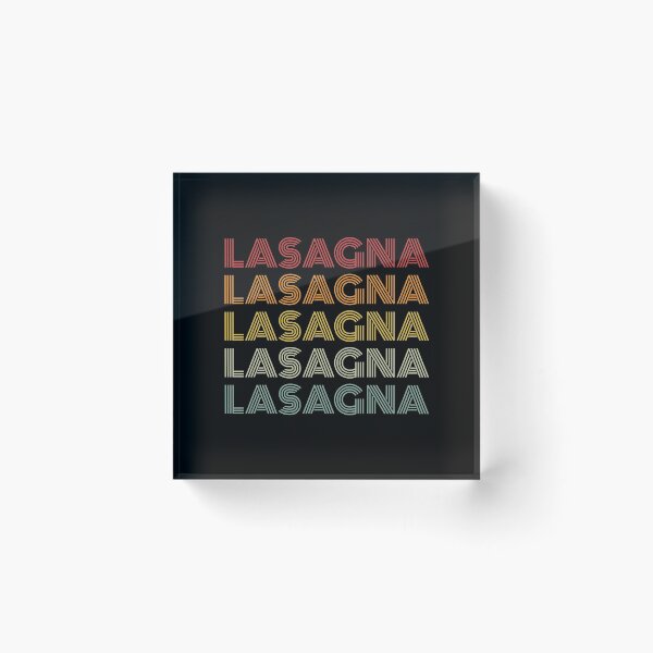 Item preview, Lasagna Retro Style designed and sold by MariosNydras.