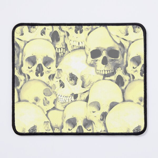 Item preview, Tiling Desert Yellow Skull Pattern - Sand and Dust designed and sold by SolarCross.