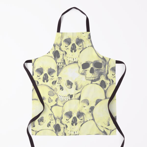 Item preview, Tiling Desert Yellow Skull Pattern - Sand and Dust designed and sold by SolarCross.