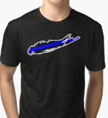 Camiseta de tejido mixto Long Island Thin Blue Line