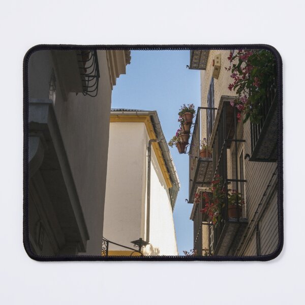 Item preview, Gallivanting Around Seville is Pure Charm - Tiny Balconies with Flowers designed and sold by Georgia Mizuleva.