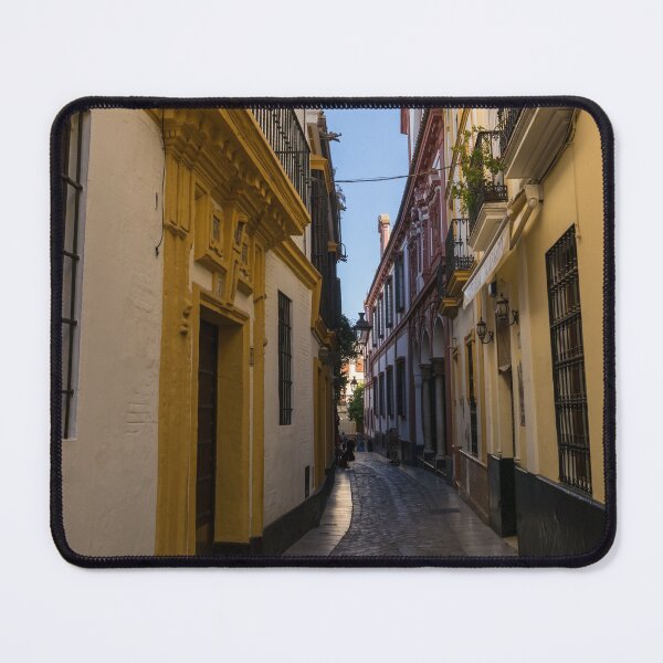 Item preview, Gallivanting Around Seville is Pure Charm - Houses in Andalusian Yellow designed and sold by Georgia Mizuleva.