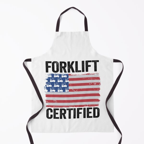 Item preview, Forklift Certified American Flag Funny Forklift Driver designed and sold by Stronzi.