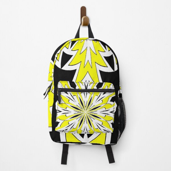 Item preview, Bizarre Geometric Yellow Black and White Kaleidoscope designed and sold by taiche.