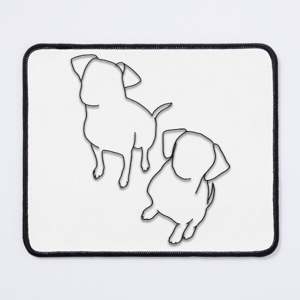 Item preview, Dogs Line Drawing designed and sold by makesbymiss.