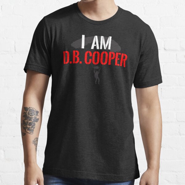 Artikel-Vorschau von Ich bin DB Cooper - Black Clean, designt und verkauft von garudoh.