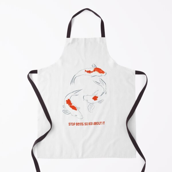 Item preview, Stop being so Koi Aquarium Gift designed and sold by sebastian3210.