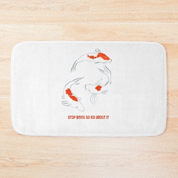 Item preview, Stop being so Koi Aquarium Gift designed and sold by sebastian3210.