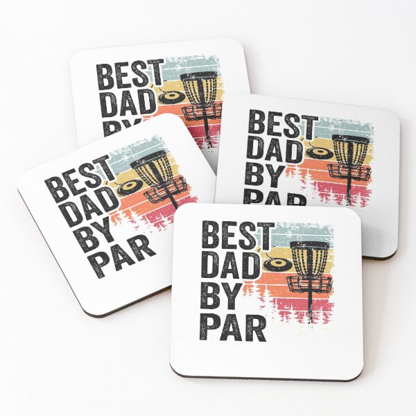 Item preview, Funny Disc Golf Basket Vintage Best Dad By Par designed and sold by Stronzi.