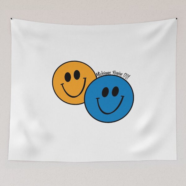 Item preview, BBYO Michigan Region Double Smiley designed and sold by jessicaleah15.