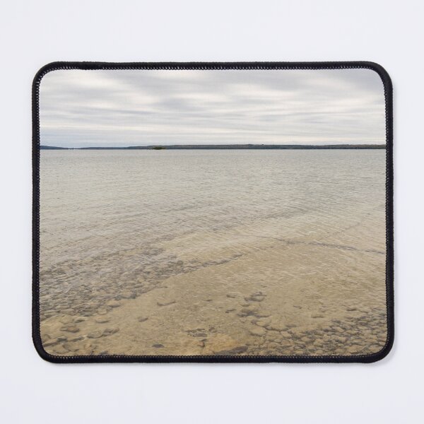 Item preview, Lake Manitou - Calming Sepia and Khaki Biophilic Patterns designed and sold by Georgia Mizuleva.
