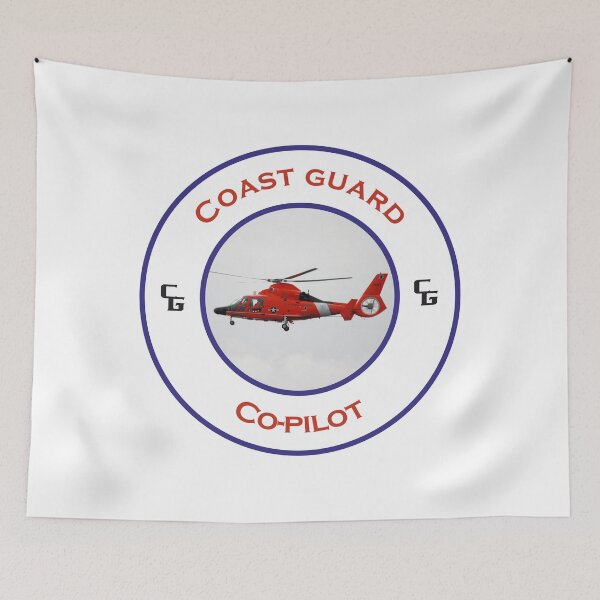 Item preview,  Co-pilots - US Coast guard Search and rescue helicopter - Dolphin designed and sold by ajtechdesigns.