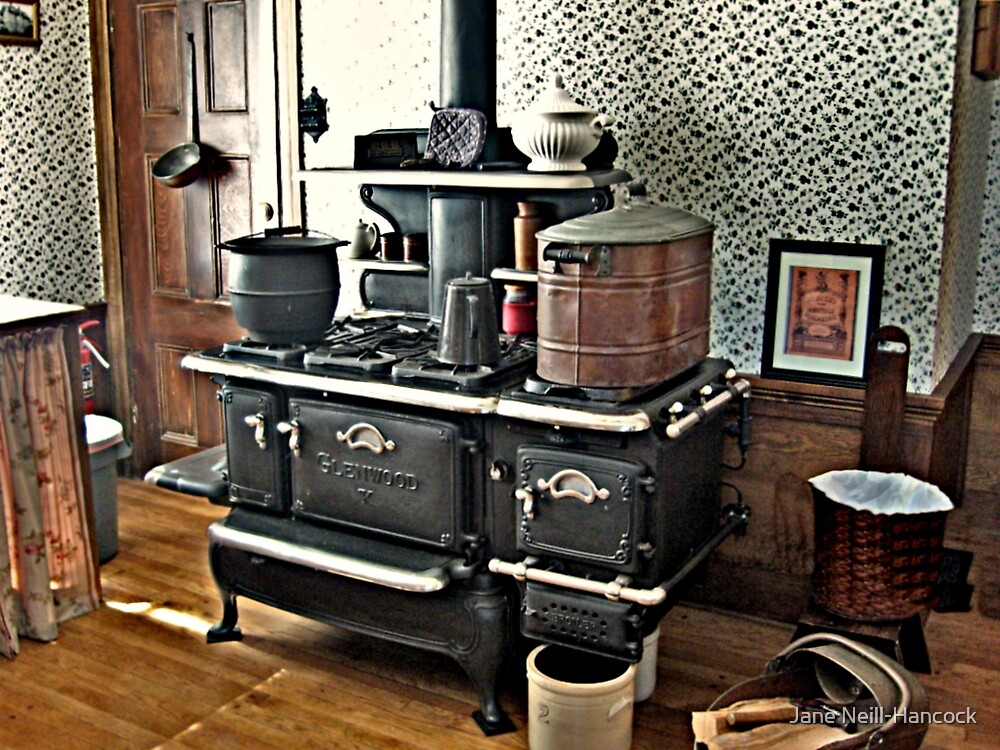 "Kitchen Stove in Lizzie Borden's House" by Jane NeillHancock Redbubble