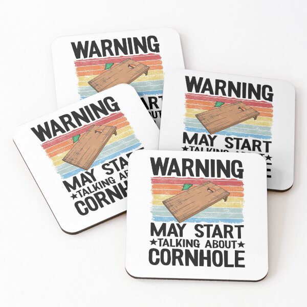 Item preview, Bean Bag Toss Funny Warning May Start Talking About Cornhole designed and sold by Stronzi.