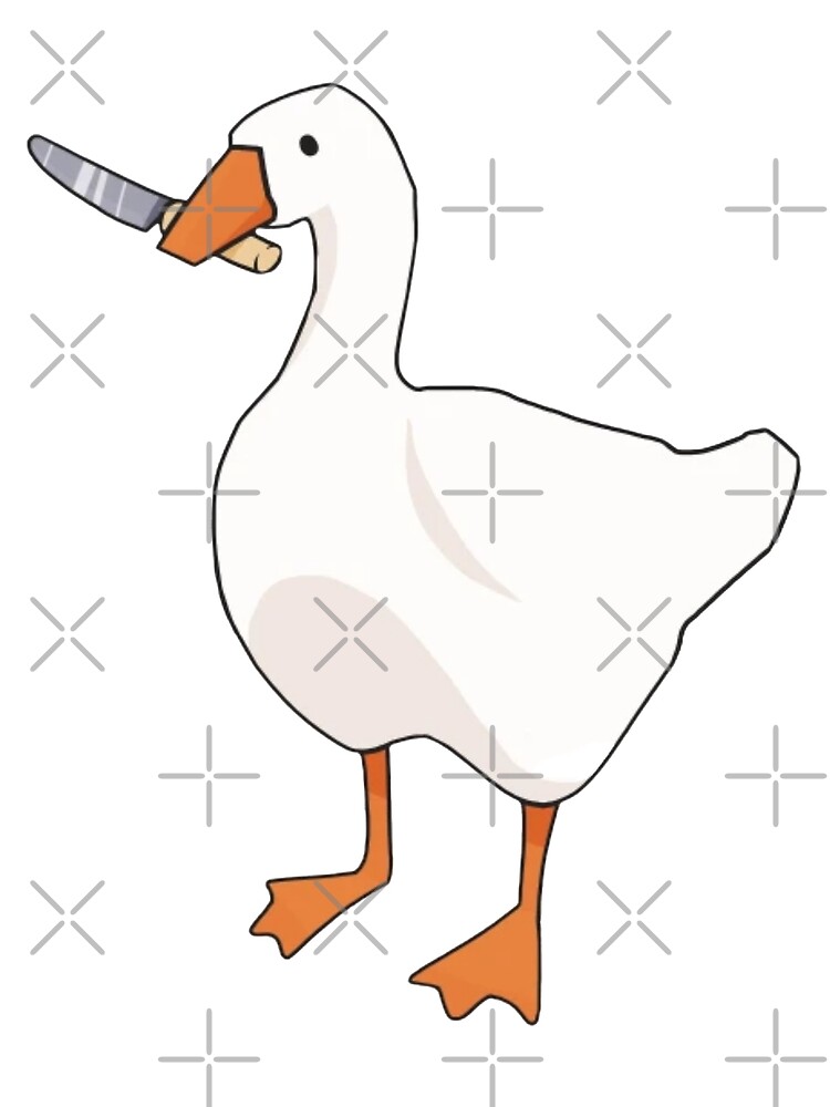 Duck with knife by PunPedia