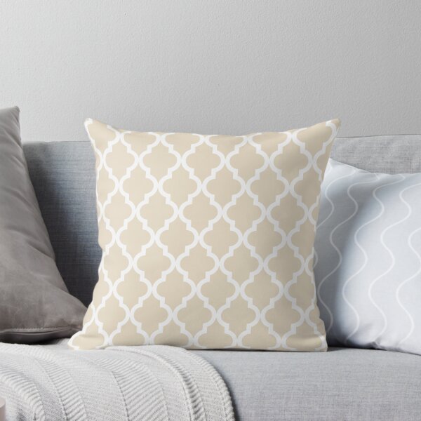 Artikel-Vorschau von Marokkanisches Quatrefoil Muster: Muslin Beige, designt und verkauft von Jared Davies.