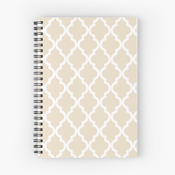 Item preview, Moroccan Quatrefoil Pattern: Muslin Beige designed and sold by Jared Davies.