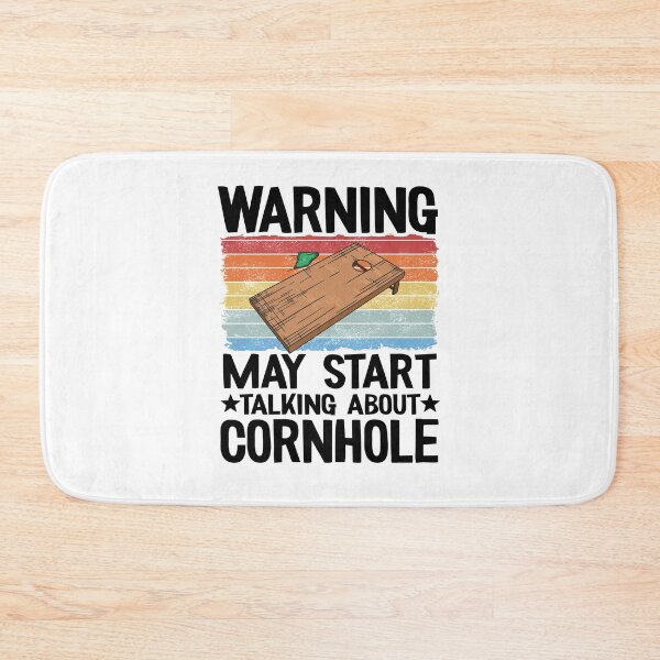 Item preview, Bean Bag Toss Funny Warning May Start Talking About Cornhole designed and sold by Stronzi.