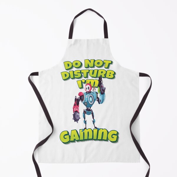 Item preview, Do Not Disturb I’m Gaming Modern Robot With Weapon designed and sold by WordsGamersUse.