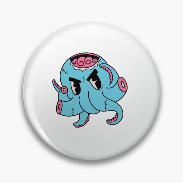 Artikelvorschau, Halloween Gruseliger Zombie Oktopus Design entworfen und verkauft von Watersolution.