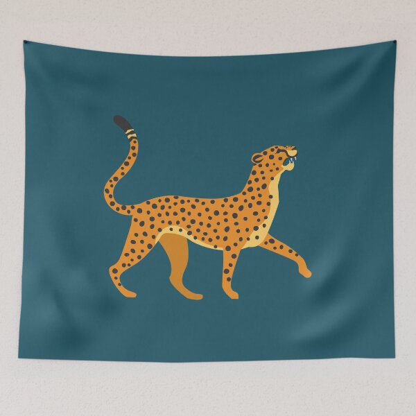 Item preview, Teal Blue Leopard designed and sold by thelustrous.