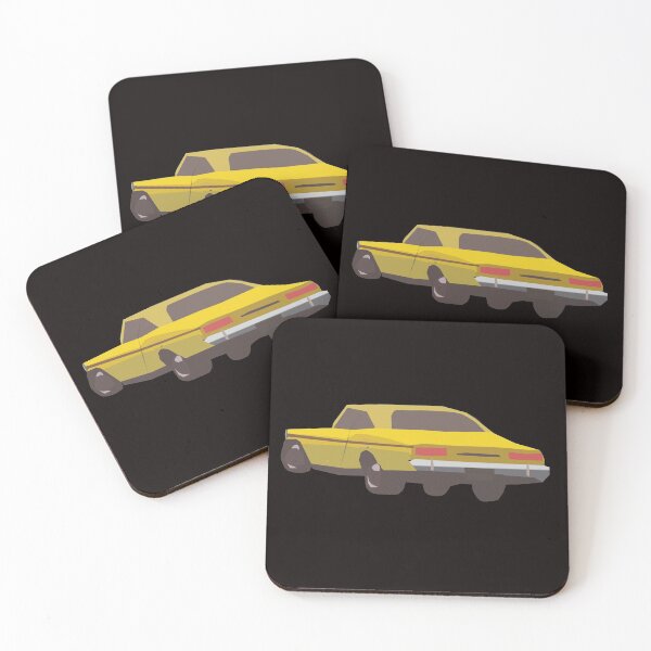 Item preview, Yellow 70s Car designed and sold by Melsky.