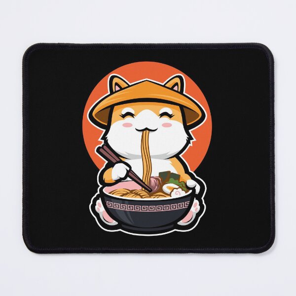 Item preview, Cat Eating Ramen designed and sold by 8-COUNT Co. Clothing.