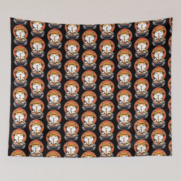 Item preview, Cat Eating Ramen designed and sold by 8-COUNT Co. Clothing.