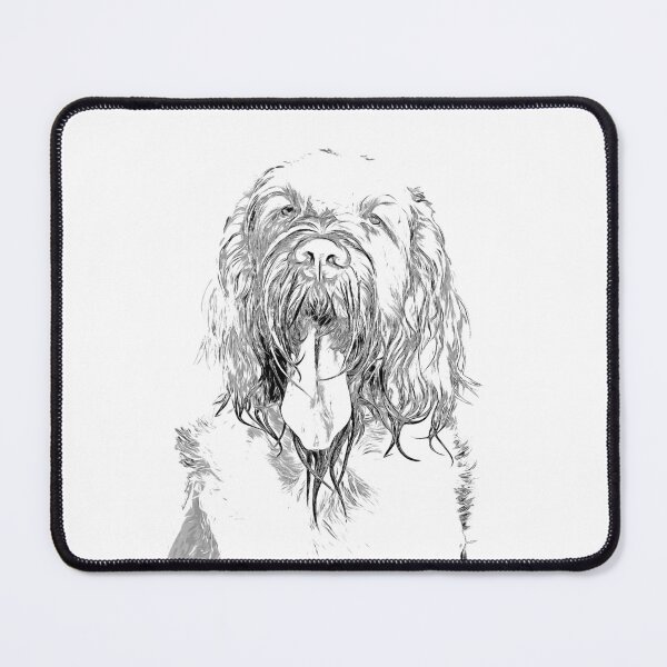 Item preview, Loving Spinone by heidiannemorris © designed and sold by FOLK ART FUSION by heidiannemorris.