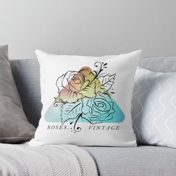 Item preview, Vintage roses designed and sold by sakwarinart.