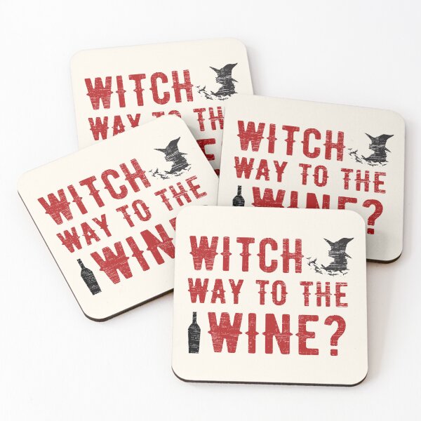 Item preview, Witch Way To The Wine designed and sold by LiToDesignCo.