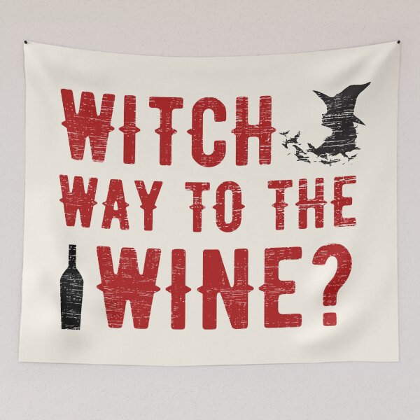Item preview, Witch Way To The Wine designed and sold by LiToDesignCo.