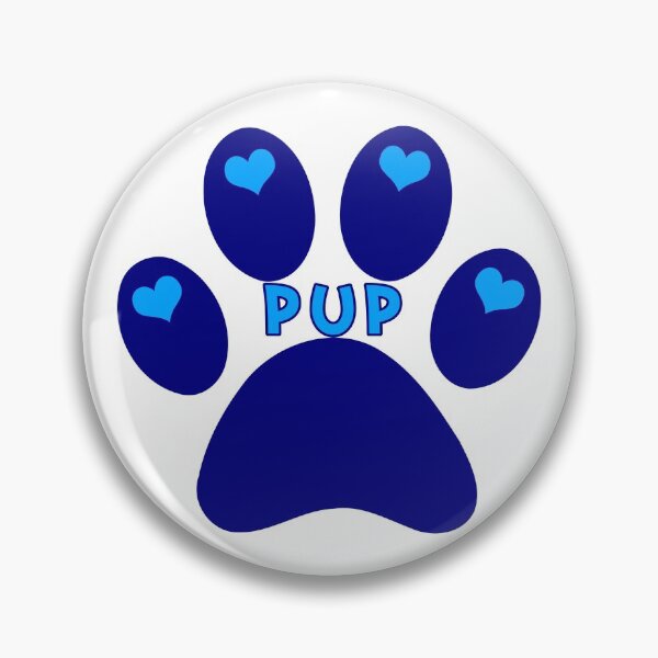 Item preview, Blue Pup Paw designed and sold by babyjoonie.
