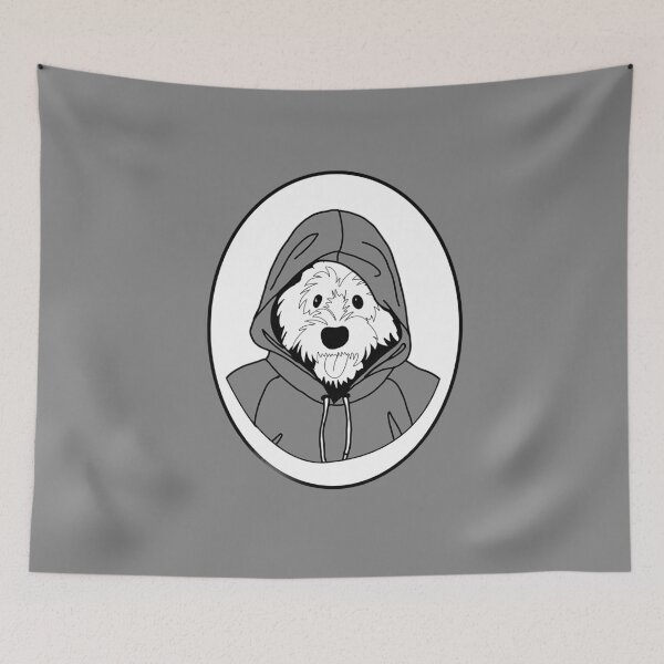 Item preview, Poo Life Cockapoo in Hoodie designed and sold by Braw-Merch.