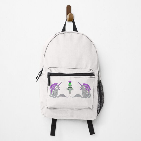 Item preview, Celtic unicorns and thistle designed and sold by KyttsyKrafts.