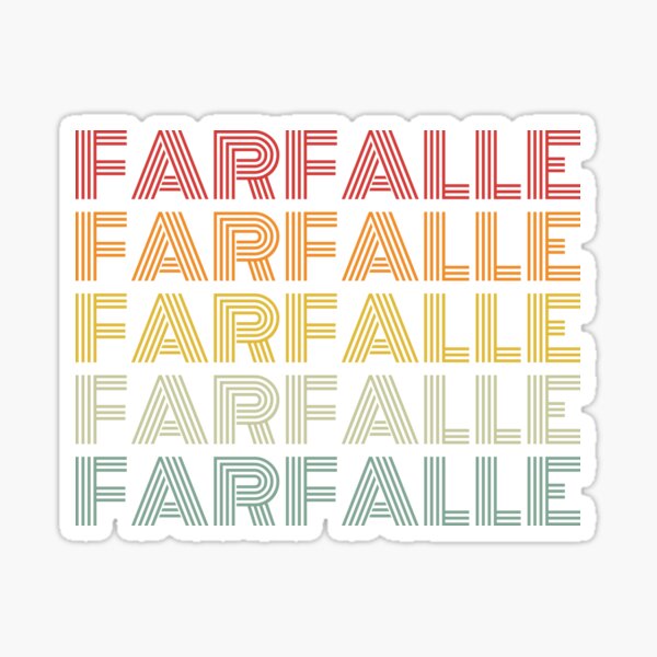 Item preview, Farfalle Retro Style designed and sold by MariosNydras.