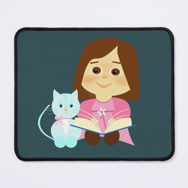 Item preview, Cathy and the Cat read a story designed and sold by Laura Greco.