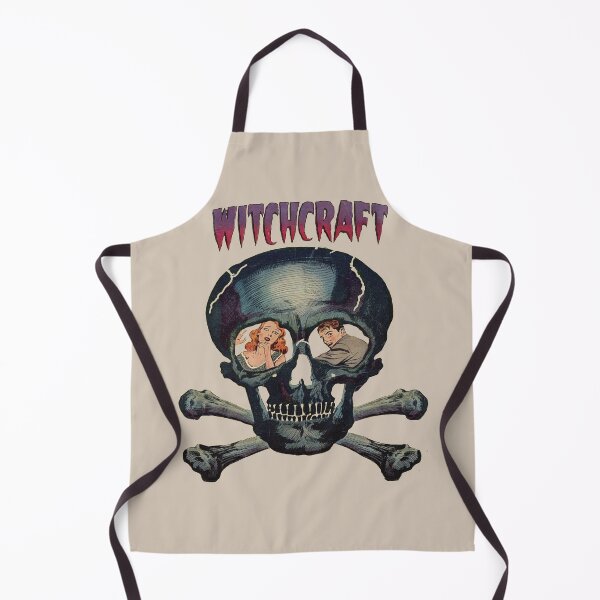 Item preview, Vintage Comic Cool Witchcraft Slogan With Skull And Bones designed and sold by TrulyEpoque.